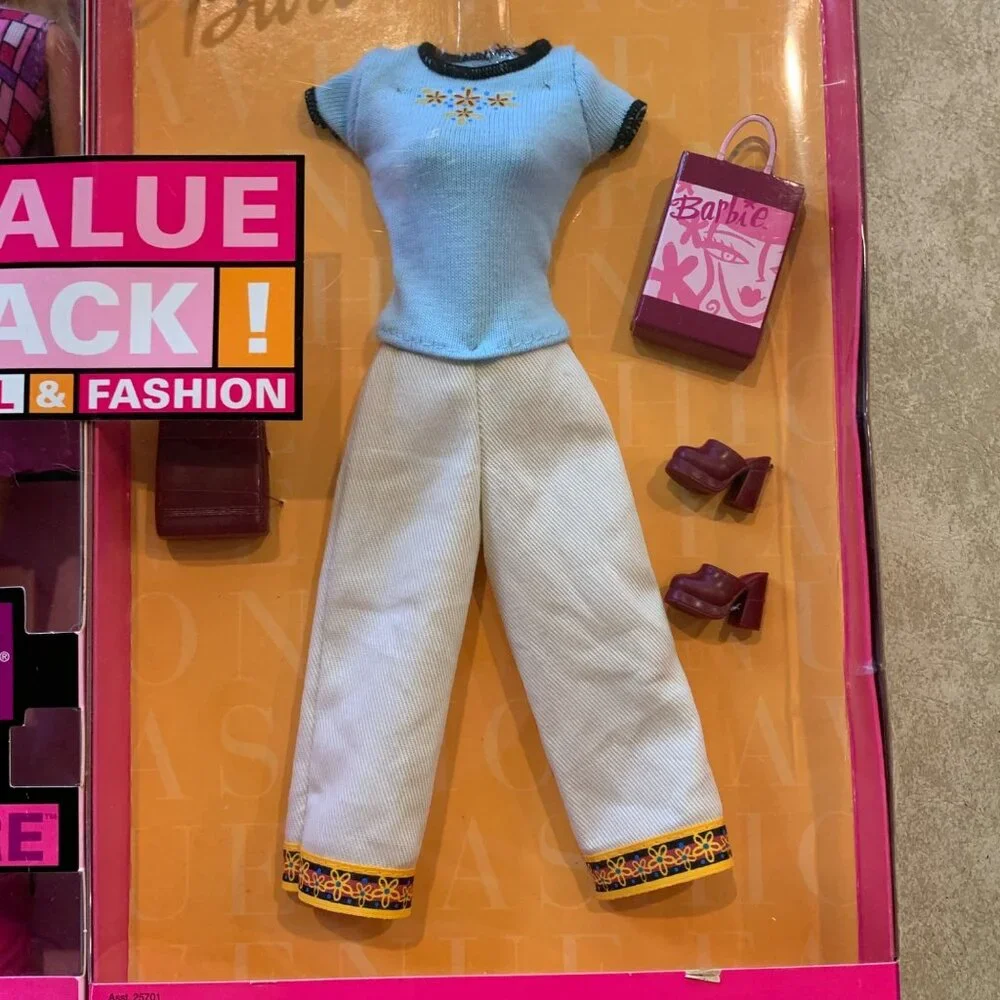 Barbie Doll Fashion‎ Avenue HIP 2 BE SQUARE Gulf Coast Getaway Value Pack 28315